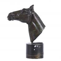 509-ATTRIBUTED TO THE BRITISH SCHOOL, 20TH CENTURY. HORSE HEAD, 20TH CENTURY.