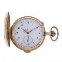 160-POCKET WATCH WITH CHIME.