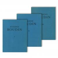 402-ROBERT SCHMIT. "EUGÈNE BOUDIN 1824-1898" (3 vols.).