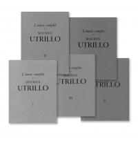 405-PAUL PÉTRIDÈS. "L'OEUVRE COMPLET DE MAURICE UTRILLO" (5 vols.).
