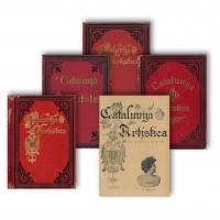 403-"CATALUNYA ARTÍSTICA" (5 vols), 1900-1905. COLECCIÓN COMPLETA.