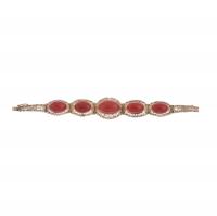 235-BRACELET WITH CORAL.