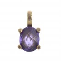 193-PENDANT WITH AMETHYST.