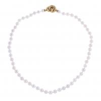 205-JAPANESE PEARLS NECKLACE.