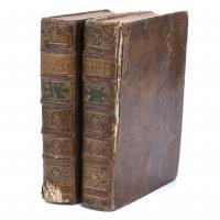 18072-LOUIS LIGER (1658-1717).  "LA NOUVELLE MAISON RUSTIQUE OU ÉCONOMIE GENERALE DE TOUS LES BIENS DE CAMPAGNE" (2 vols), 1763.