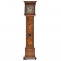 307-RICH BAKER, LONDON. WILLIAM AND MARY GRANDFATHER CLOCK. 17TH CENTURY.
