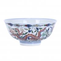 145-CHINESE BOWL, 19TH-20TH CENTURY.