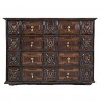564-ENGLISH CHEST OF DRAWERS, 18TH CENTURY. 