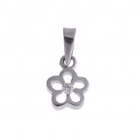 196-SMALL FLOWER-SHAPED PENDANT.