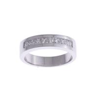 15-DIAMONDS ETERNITY RING.