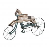 568-HORSE TRICYCLE, EARLY 20TH CENTURY. 