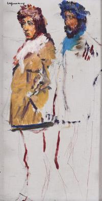18039-RAMON CAPMANY (1899-1992). "CHARACTERS SKETCH".