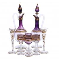 307-MOSER GLASSWARE, EARLY 20TH CENTURY. 