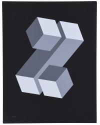 17879-JOSE MARIA ITURRALDE (1942). "FIGURA IMPOSIBLE", 1971.