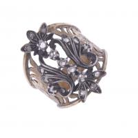 1-ART NOUVEAU RING.