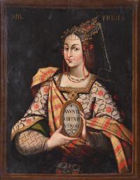 705-ESCUELA MADRILEÑA, SIGLO XVIII. "SIBILA FRIGIA".