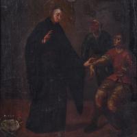 696-ESCUELA VIRREINAL, SIGLO XVIII. "SAN MAURO".
