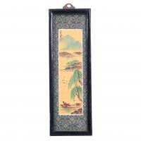 216-EARLY 20TH CENTURY CHINESE SCHOOL. LITTLE LANDSCAPE PAINTED BY HAND.