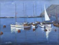 20052-ANTONI ESTRADERA FONTDEVILA (1909-1985).  "PUERTO DE BARCELONA".