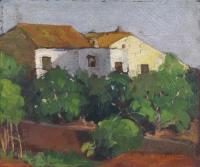 20036-ESCUELA ESPAÑOLA, SIGLO XX. "CASAS".