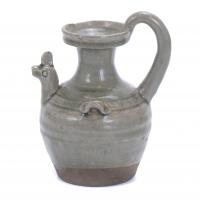 199-19TH CENTURY CHINESE SCHOOL. EWER, AFTER MODELS OF THE JIN DYNASTY.