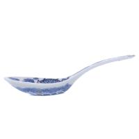 193-QING DYNASTY, GUANGXU PERIOD. SMALL SPOON IN BLUE AND WHITE PORCELAIN.