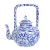 203-EARLY 20TH CENTURY CHINESE SCHOOL. LARGE TEAPOT AFTER MODELS FROM THE WANLI PERIOD OF THE MING DYNASTY.