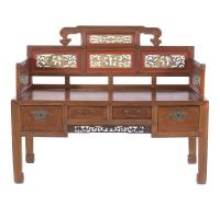 244-LATE QING DYNASTY, 19TH CENTURY. OPIUM SMOKERS' BENCH.