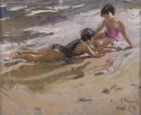 23845-JOSEP MUNNÉ (1933). "EN LA ORILLA", 1993.
