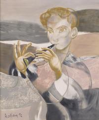 23850-JORDI ROLLAN LAHOZ (1940). "FLAUTISTA", 1992.