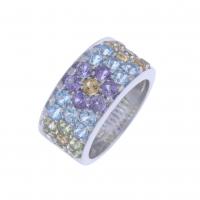 1-GEMSTONES RING.