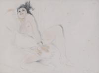 875-RICARD OPISSO (1880-1966). EROTIC DRAWING.