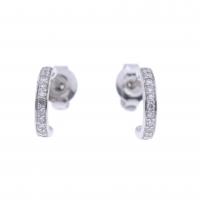 86-SMALL EARRINGS WITH DIAMONDS.