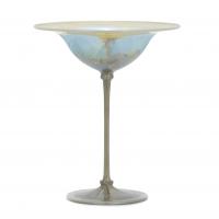 25542-VERA WALTHER. DECORATIVE GOBLET. GERMANY, 1980'S.