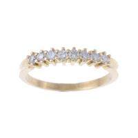 145-DIAMONDS ETERNITY RING.