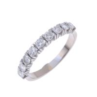 141-DIAMONDS ETERNITY RING.