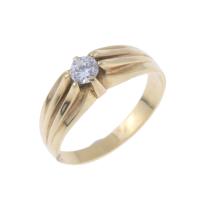 47-DIAMOND SOLITAIRE RING.