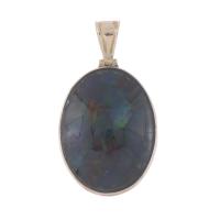 229-PENDANT WITH OPAL MOSAIC.
