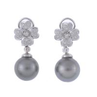 200-TRANSFORMABLE LONG EARRINGS WITH TAHITI PEARL.