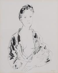 897-PERE PRUNA OCERANS (1904-1977). "RETRATO FEMENINO", 1973.