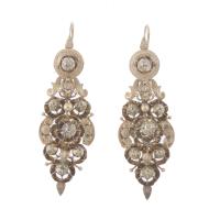 216-ELIZABETHAN LONG EARRINGS.