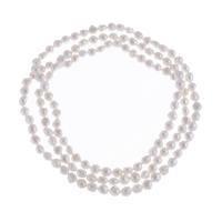 25807-LONG NECKLACE WITH A BAROQUE PEARL.