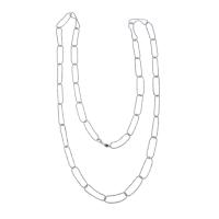 25900-LINKS LONG NECKLACE.