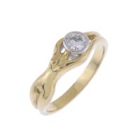 49-SOLITAIRE RING WITH DIAMOND.