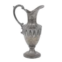 13-NEOCLASSICAL STYLE SILVER JUG, 20TH CENTURY.