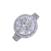 113-SOLITAIRE RING WITH DIAMOND