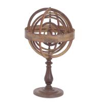601-FRENCH HELIOCENTRIC ARMILLARY SPHERE, 20TH CENTURY. 