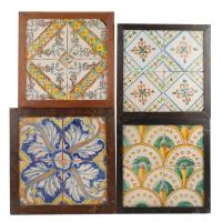 175-AZULEJOS CATALANES "DE MOSTRA", SIGLOS XVII,  XVIII Y XIX