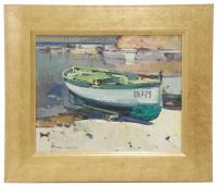 795-JOSEP MARTINEZ LOZANO (1923-2006)"Barca en la playa"