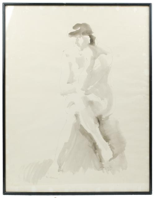 JULIÁN GRAU SANTOS (1937) "Estudio de joven".